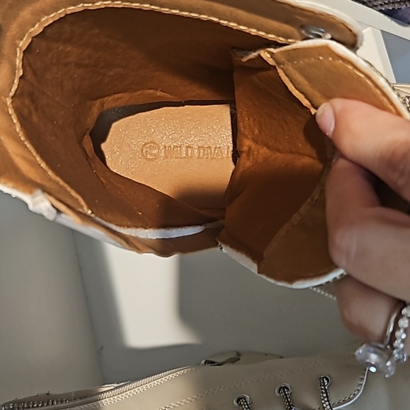 Nude glitter boots - Picture 6 of 6